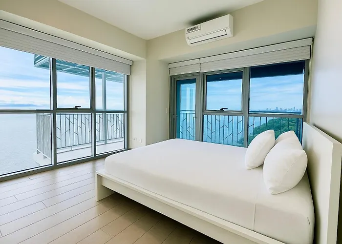 Apartamento 2br 180 Seaview Beside Okada Bay Sunset Airport Moa Manila