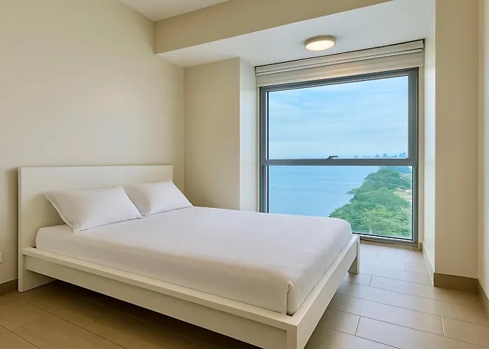 2br 180 Seaview Beside Okada Bay Sunset Airport Moa Apartamento *