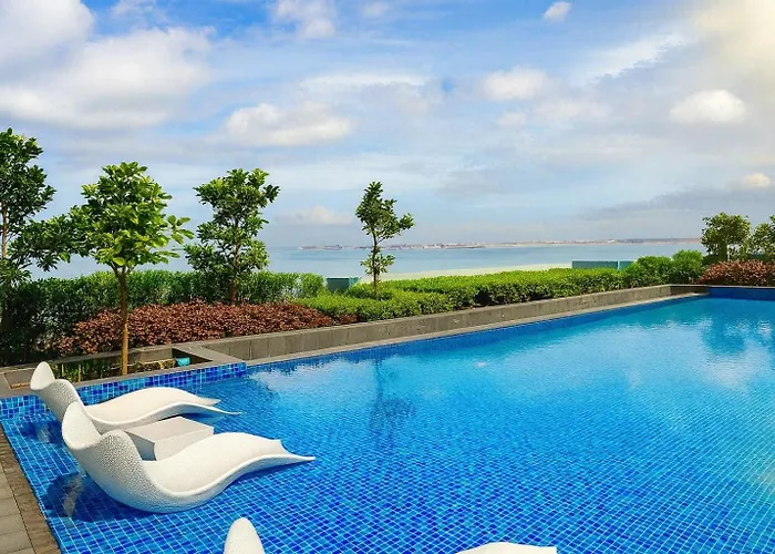 2br 180 Seaview Beside Okada Bay Sunset Airport Moa Apartamento *