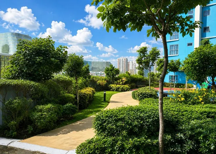 2br 180 Seaview Beside Okada Bay Sunset Airport Moa Apartamento Manila